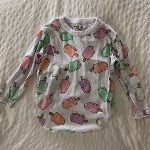 Girls 4T chaser popsicle long sleeve Shirt